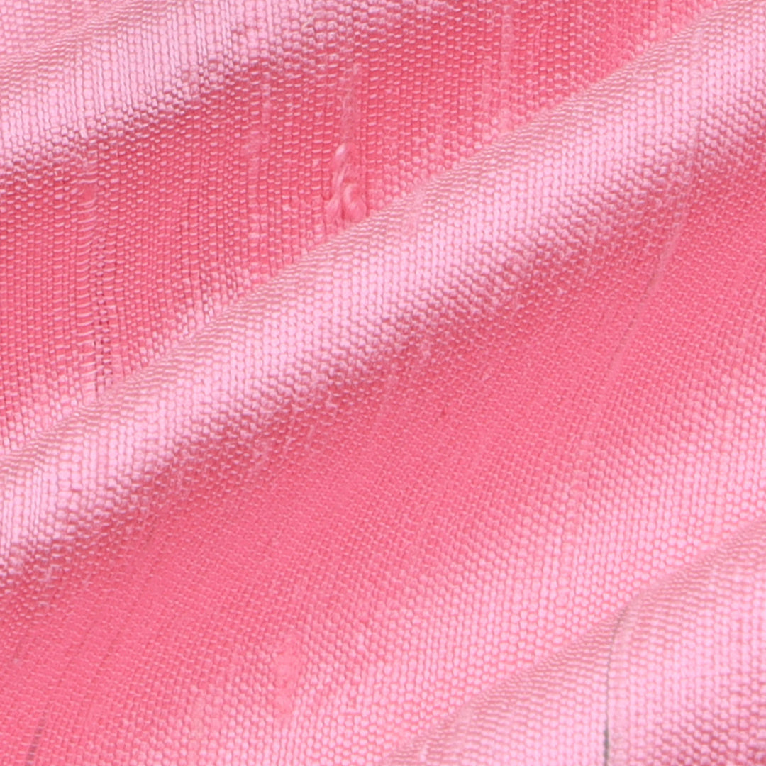 Baby Pink Color Plain Silk Fabric