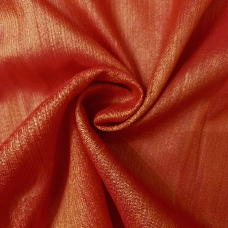 Saffron Orange Spun Tissue Fabric
