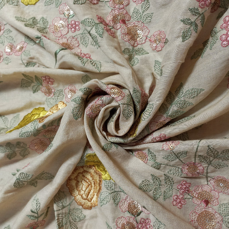 Tussar silk outlet fabric online