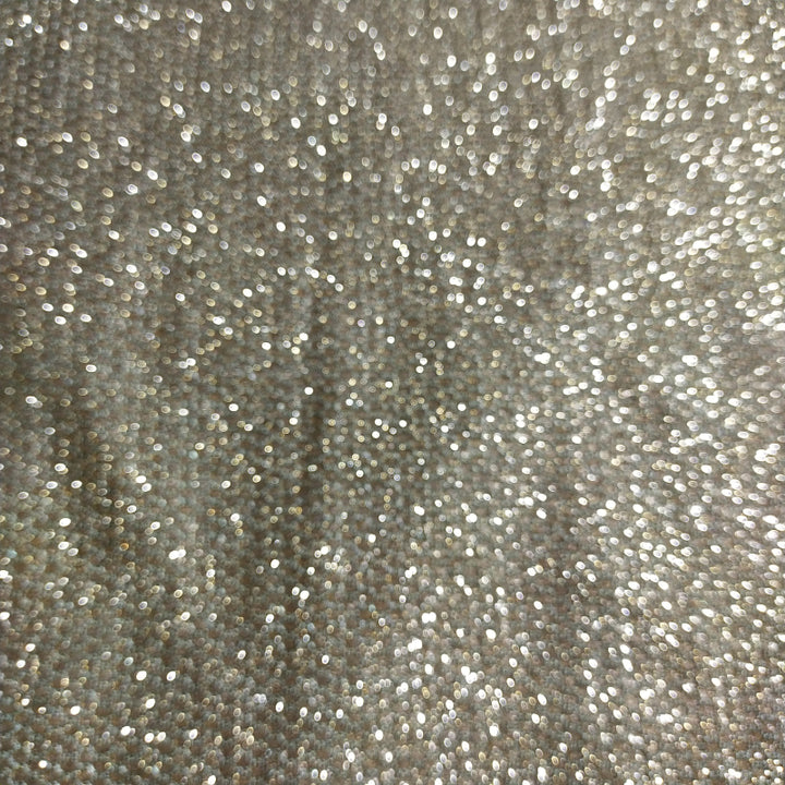 Oat Gold Color Shimmer Fancy Fabric