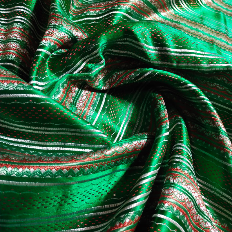 Emerald Green Fancy Fabric