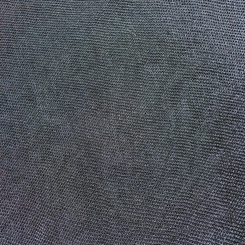 Graphite Black Color Fancy Fabric