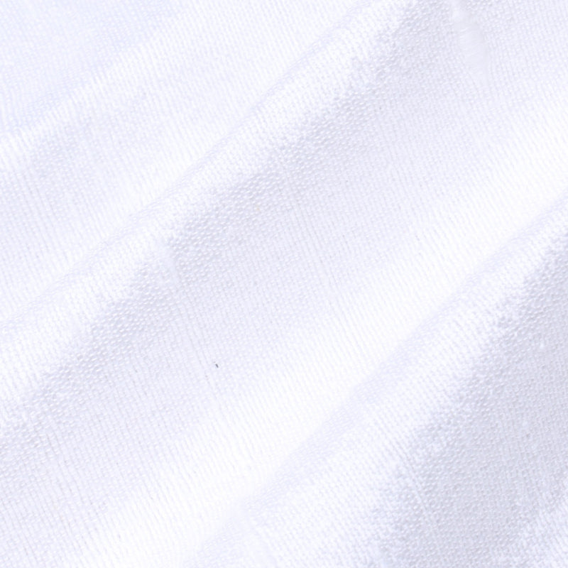 White Color Plain Silk Fabric
