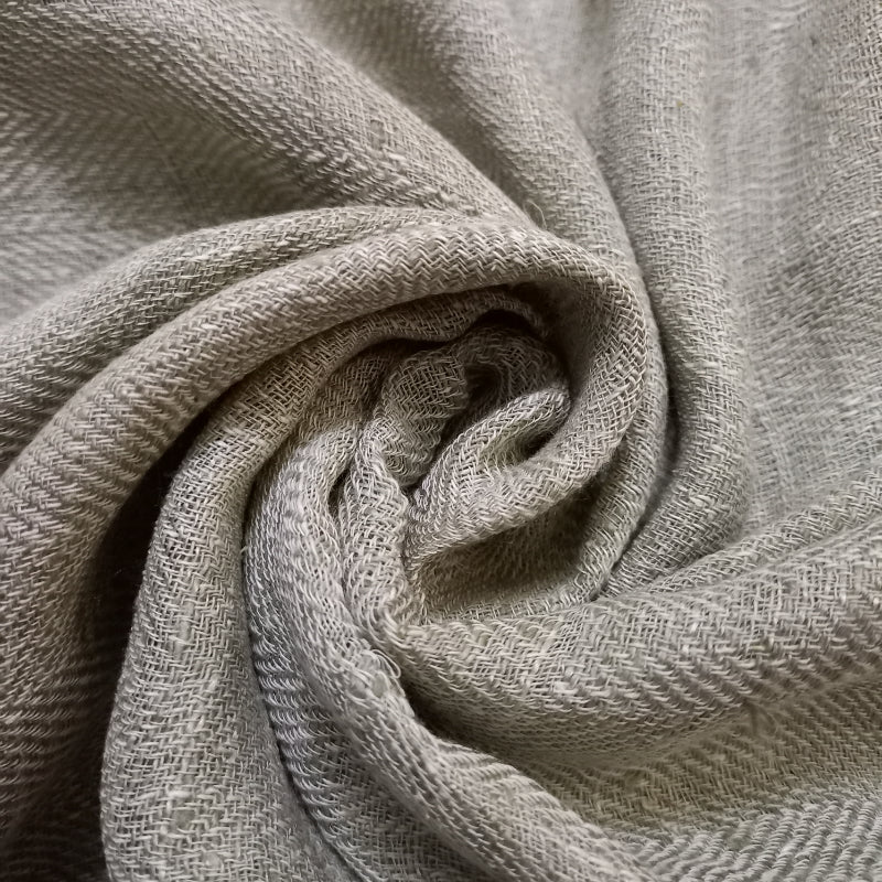 Smoke Grey Color Matka Silk Fabric