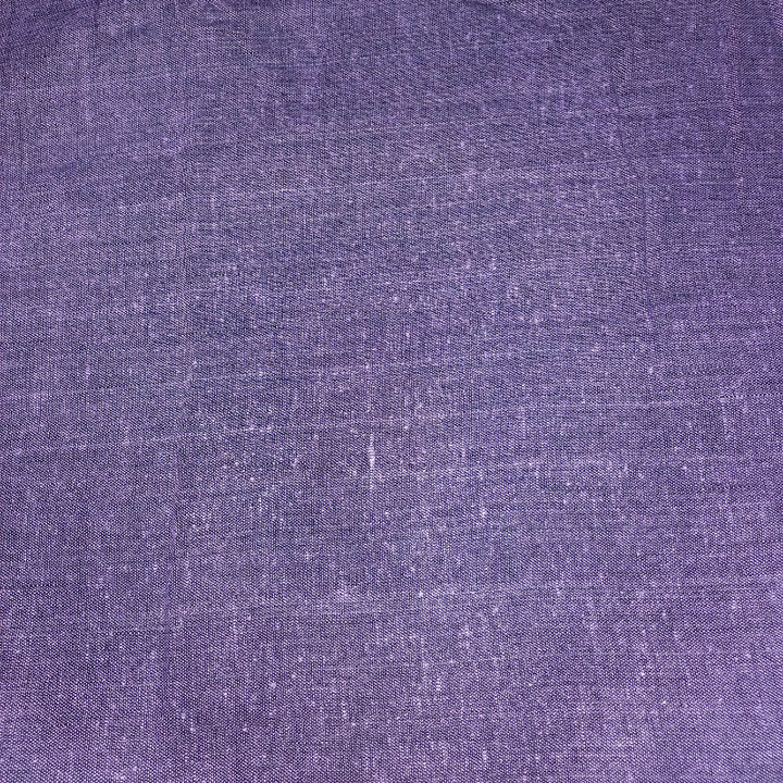 Mavue Violet Color Matka Lenin Plain Fabric