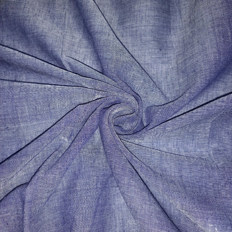 Dark Blue Color Plain Khadhi Fabric