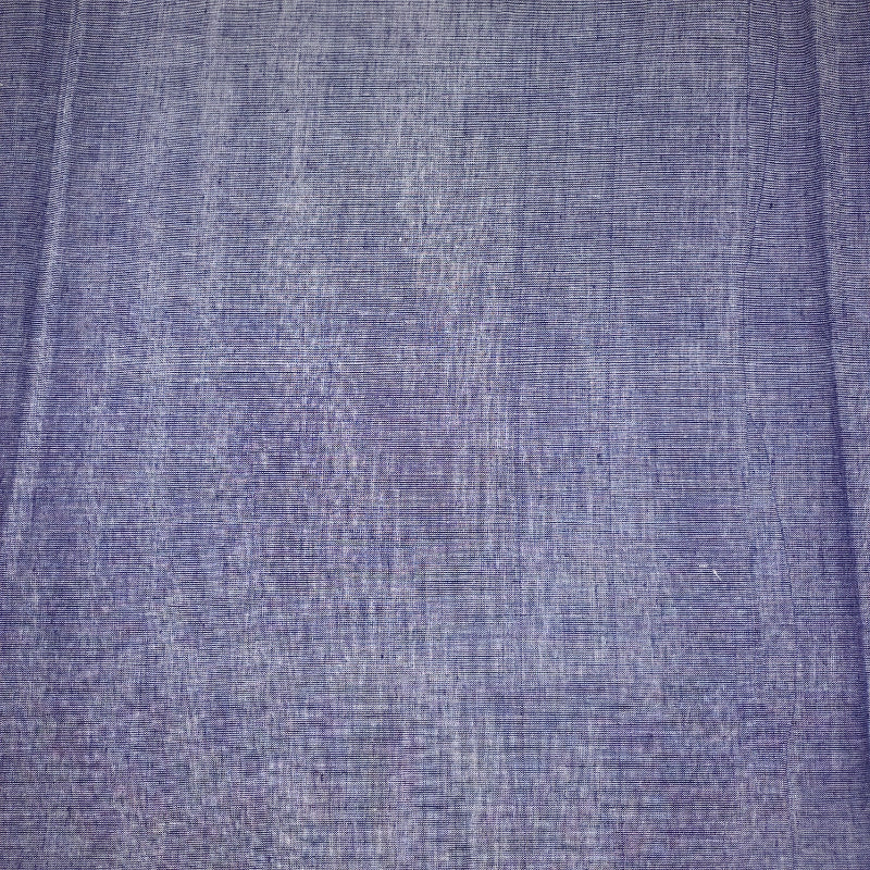 Dark Blue Color Plain Khadhi Fabric