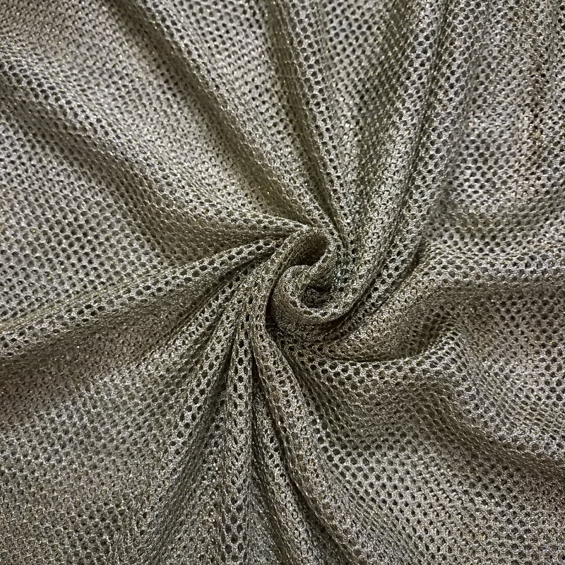 Dark Beige Color Fancy Fabric