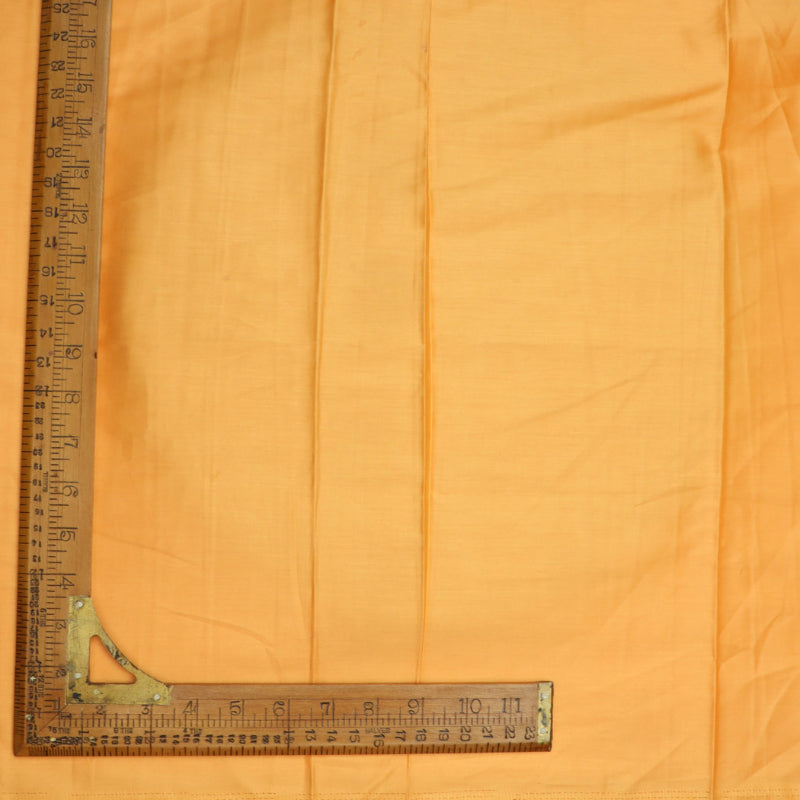 Hunyadi Yellow Colour Plain Linen Fabric