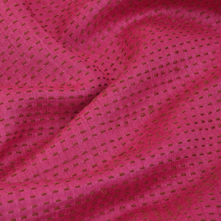 French Pink Moonga Embroidery Fabric