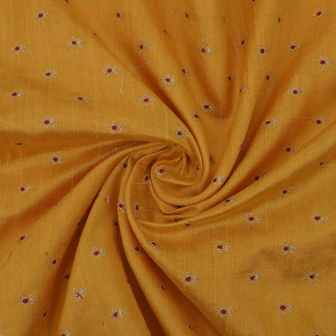 Lovely Yellowmustard Embroidery Tissue