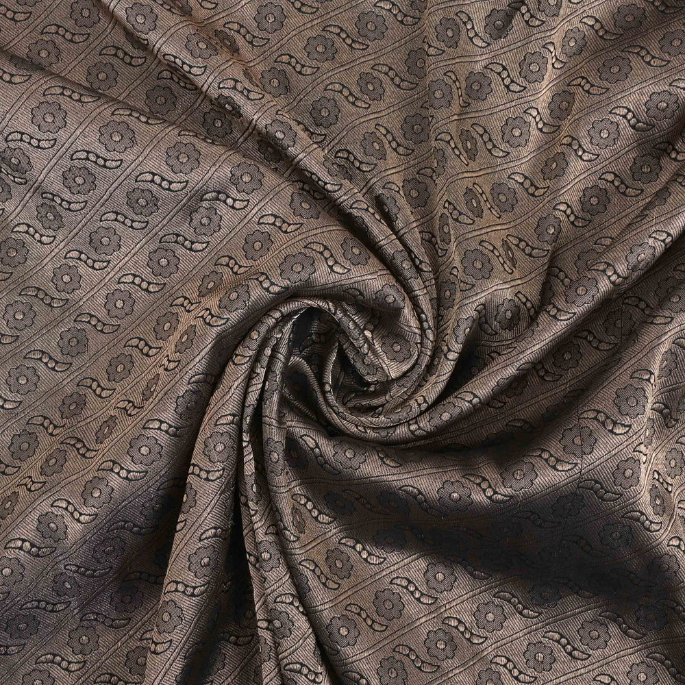 Elegant Black Banarasi Fabric