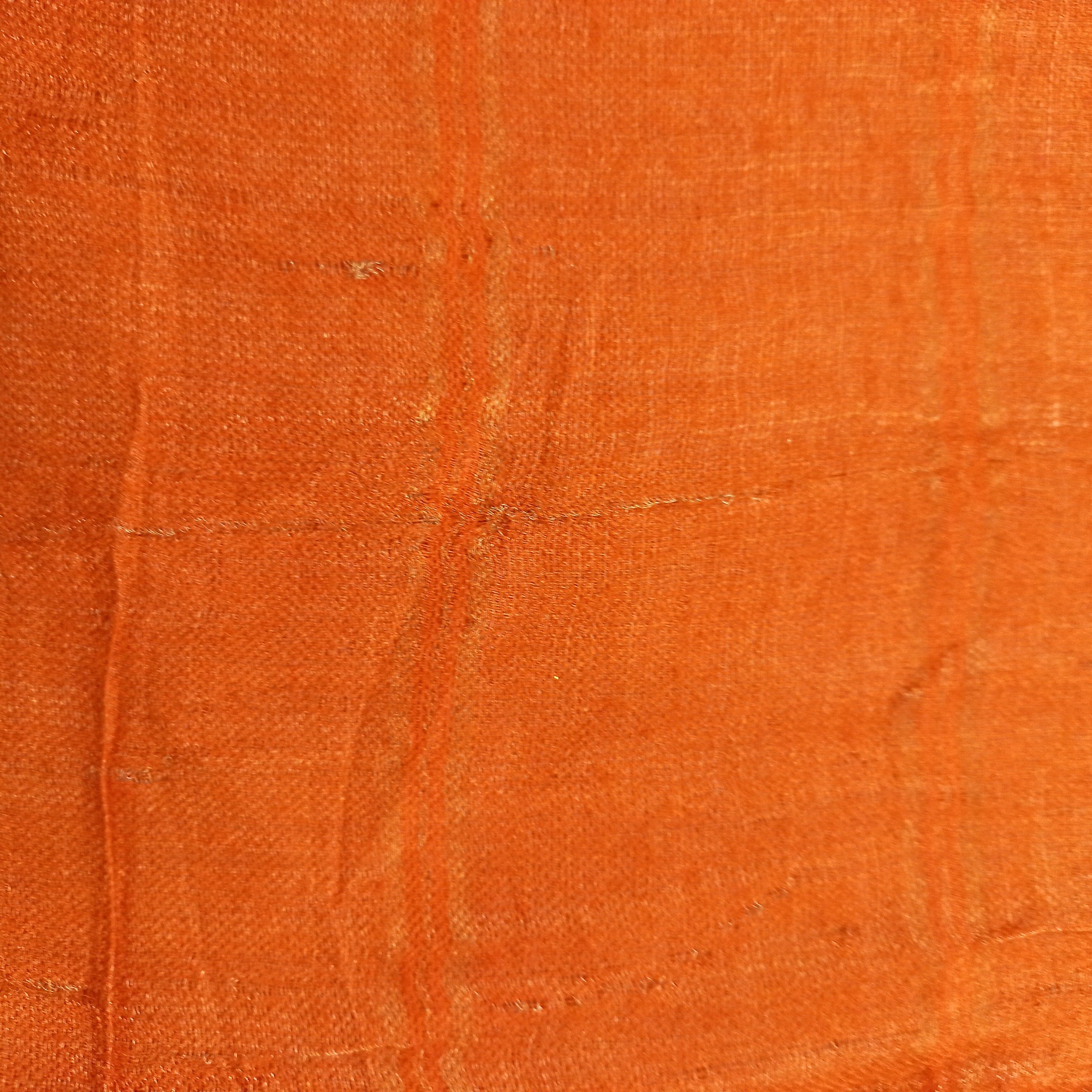 Burnt Orange Plain Fancy Fabric – fabricbysinghanias