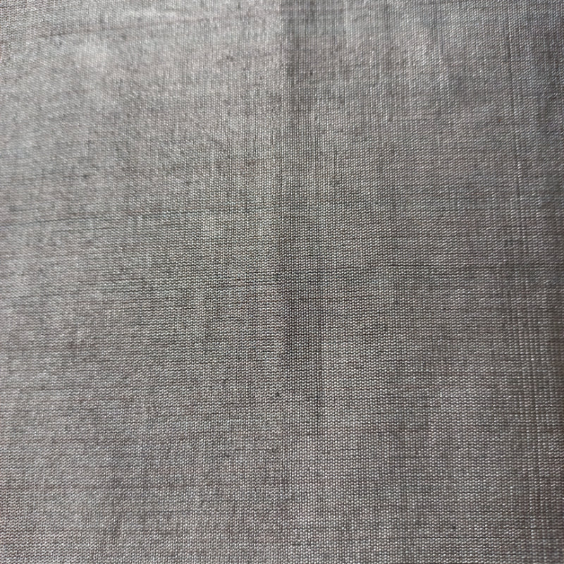 Coin Grey Colour Plain Tissue Fabric